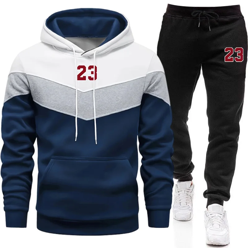 Winter Clothing For - Новый мужской спортивный костюм: повседневная толстовка
