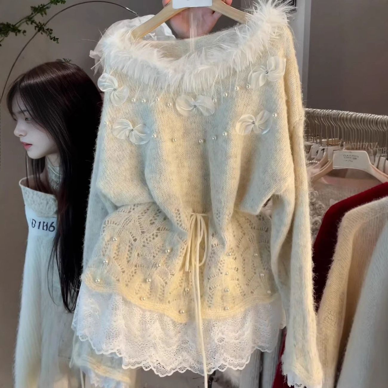 Winter Clothing Aesthetic - Свитер Y2K: Зимняя одежда в стиле