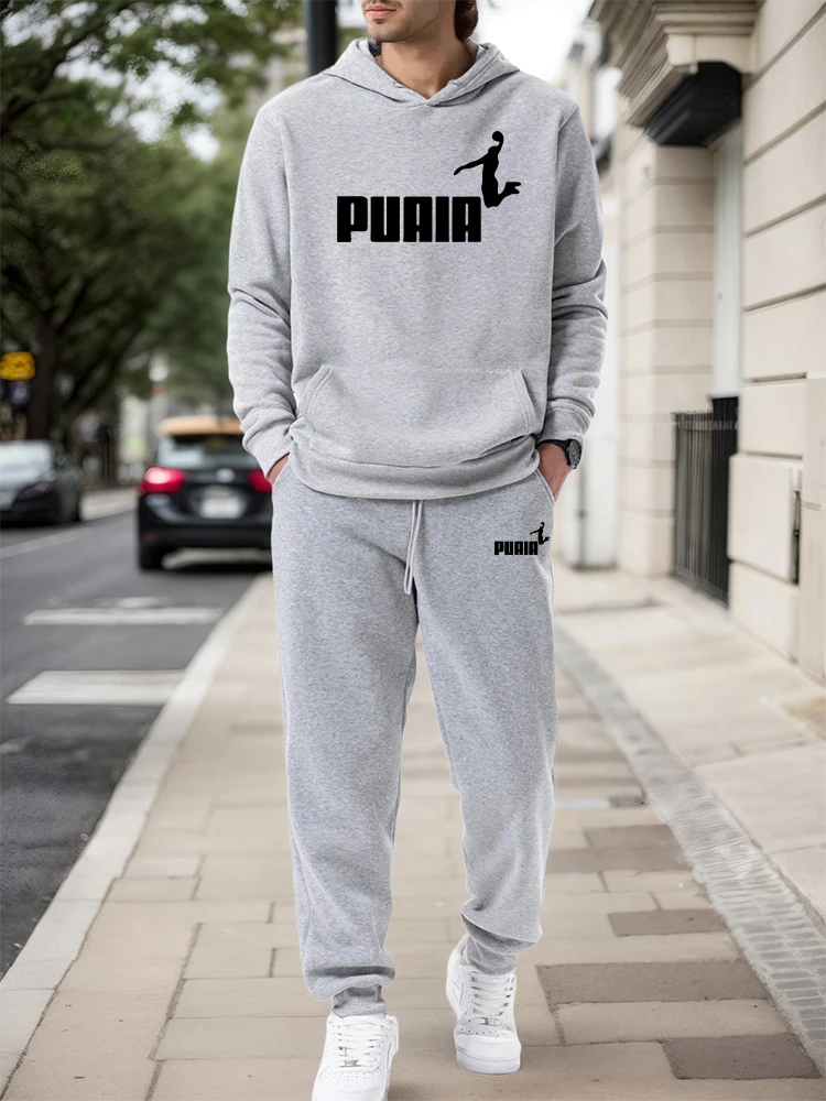 Winter Clothing For - Мужской комплект: худи и брюки 2026