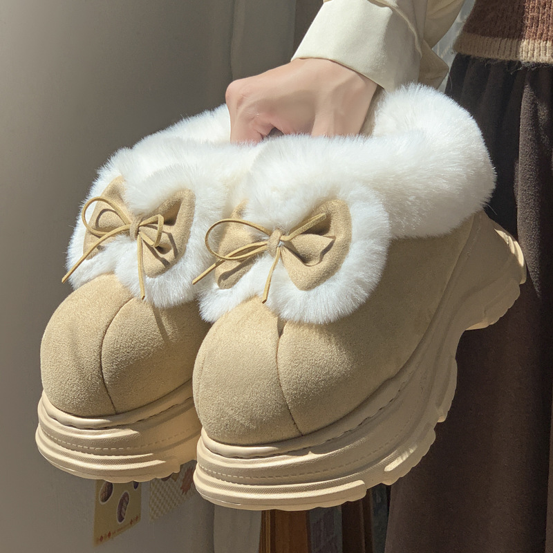 Теплые пушистые тапочки из иск – обзор и цена Winter Clothing Korea