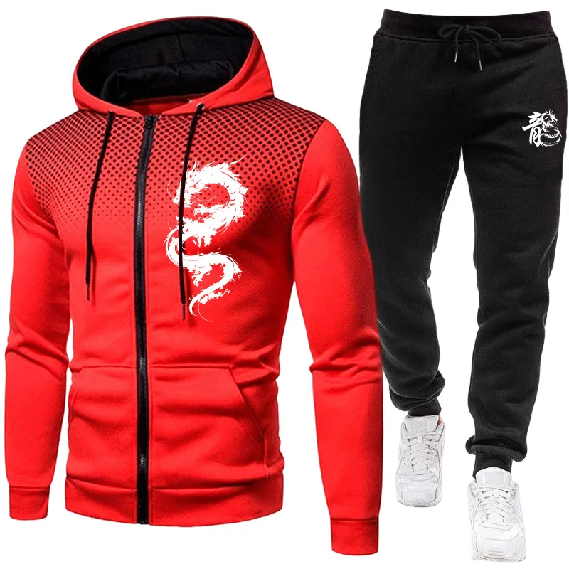 Мужской модный комплект с прин – обзор и цена Winter Clothing For