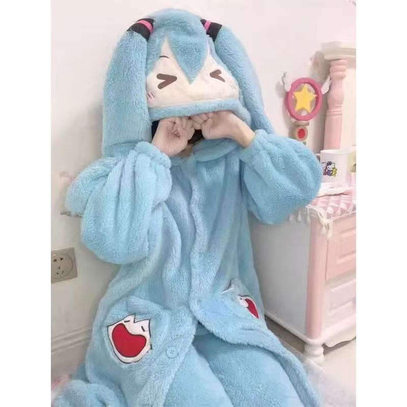 Пижамный комплект Miku Anime:  – обзор и цена Winter Clothing Korea
